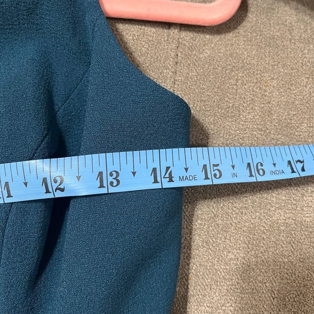 Dress The Population Catalina Peacock Blue Dress Size Small - Picture 9 of 10
